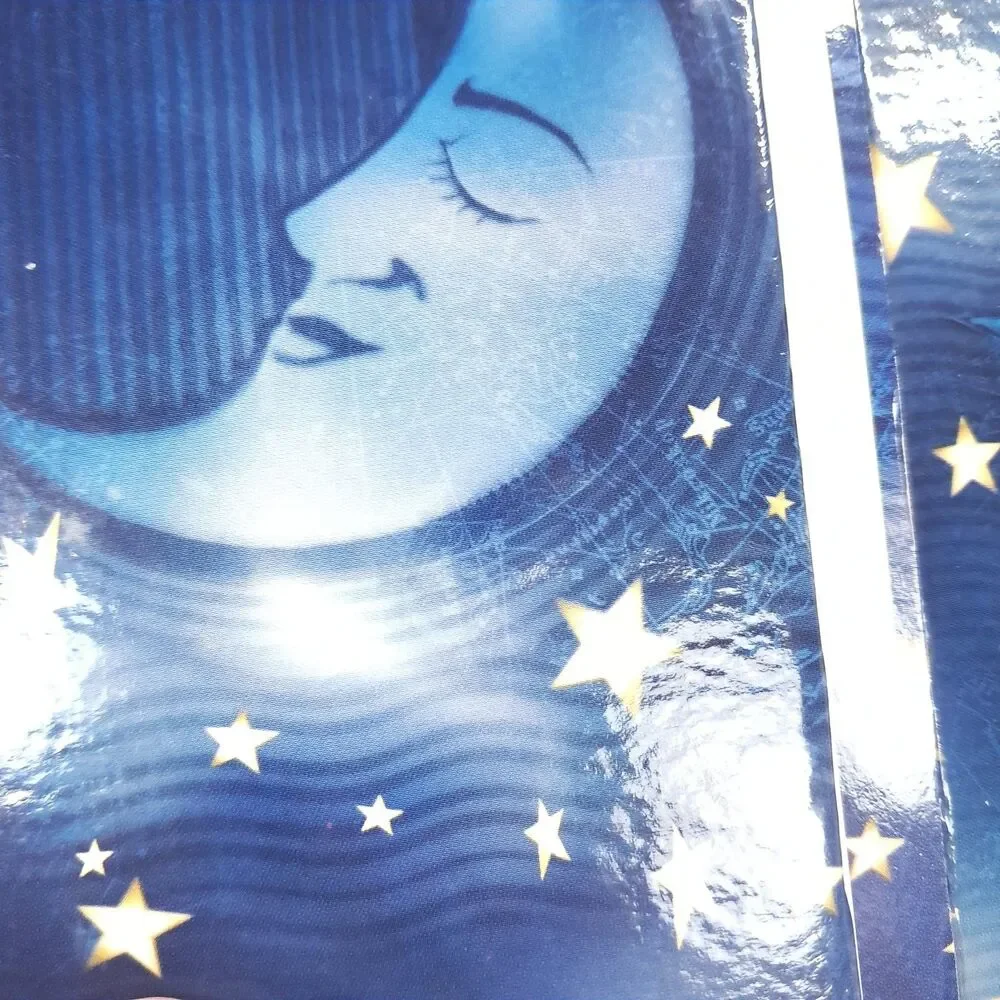 Vintage Tina Higgins address book celestial notes agenda moon stars sun 2000